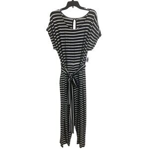 NWT Old Navy Stripe Wide Leg Jumpsuit Size XXL